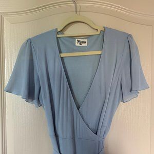 Show Me Your Mumu Noelle Flutter Wrap Dress